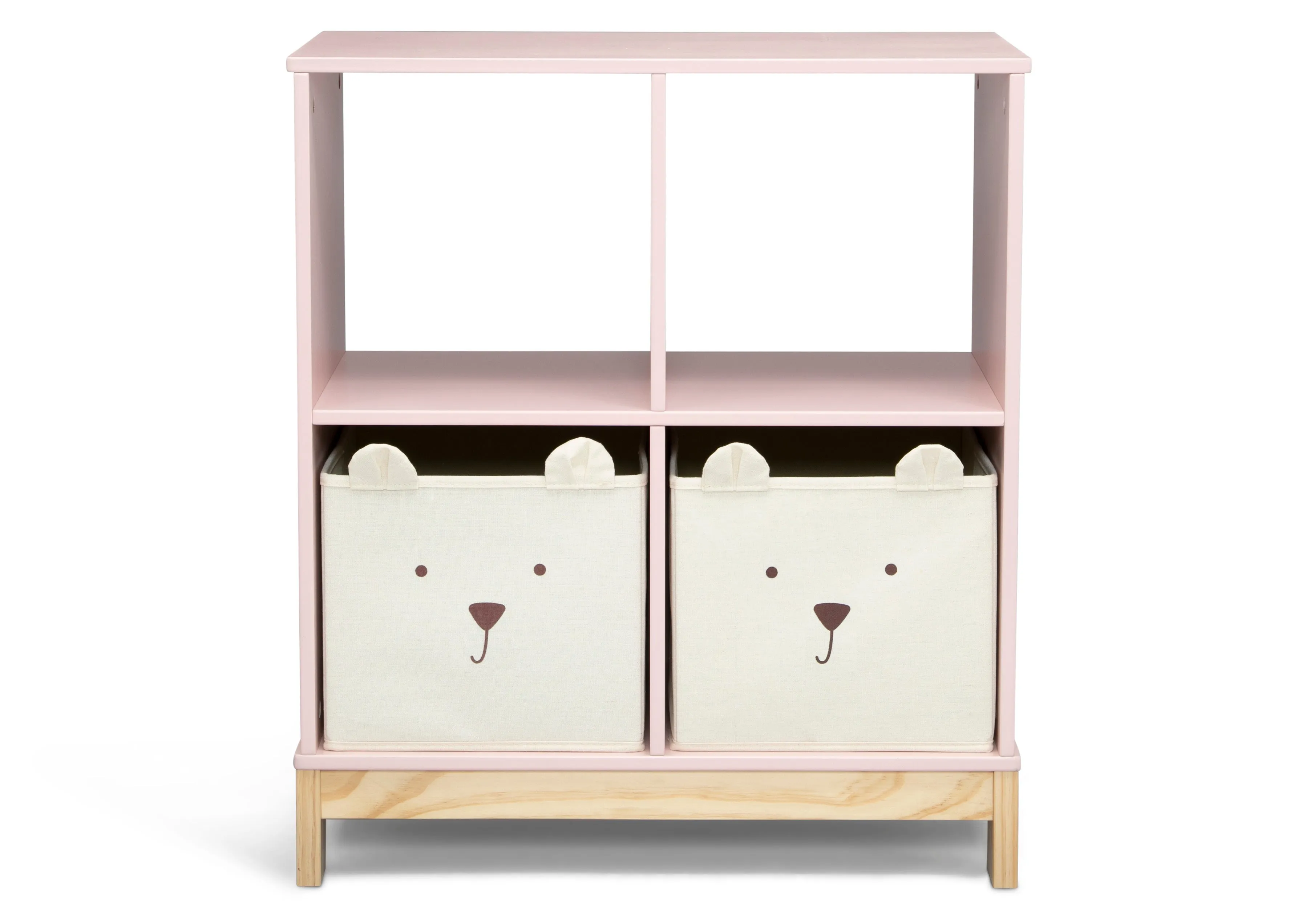 Brannan Bear Bookcase with Bins Babykids_Delta Children_Toy Storage & Bookshelves