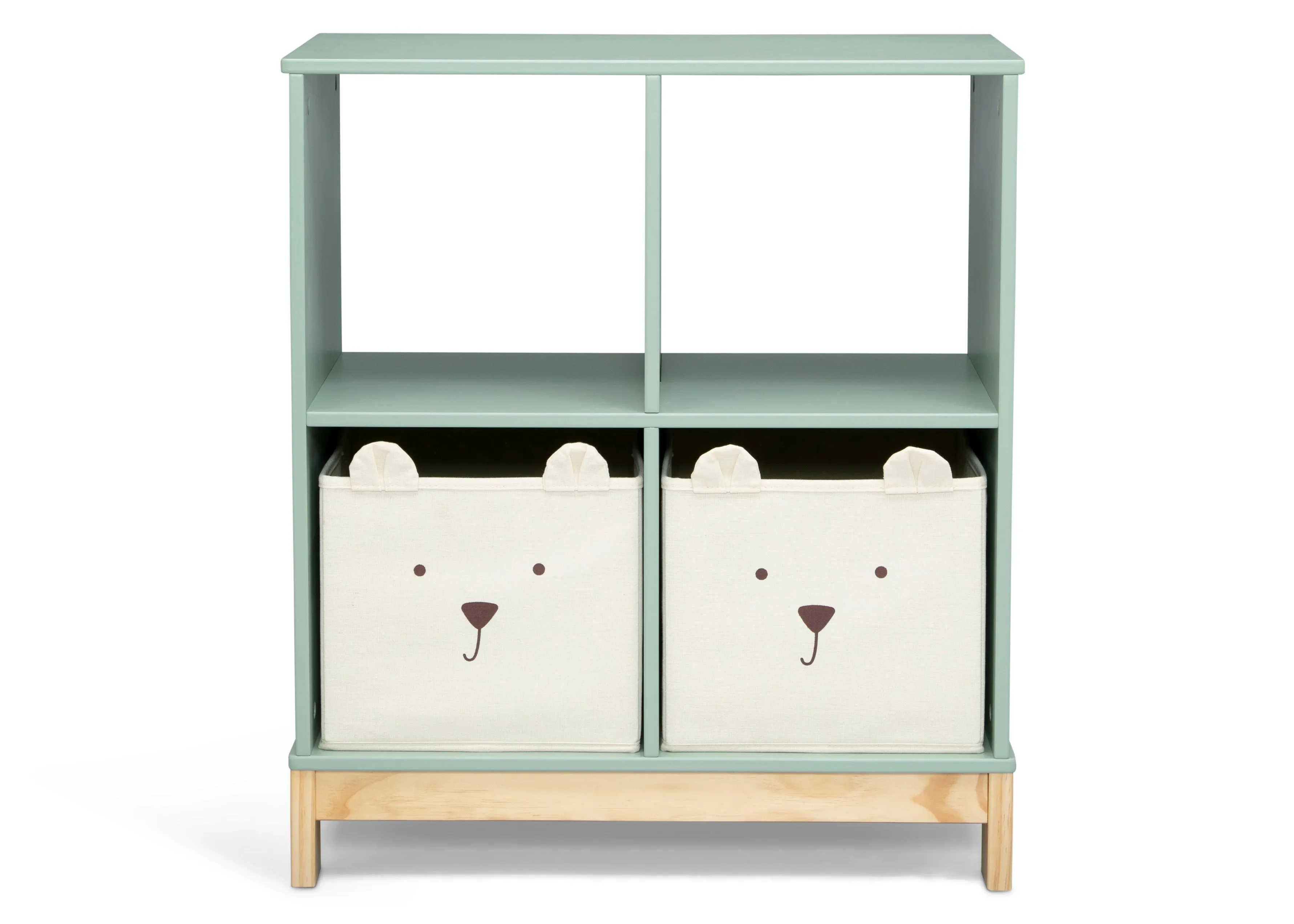 Brannan Bear Bookcase with Bins Babykids_Delta Children_Toy Storage & Bookshelves