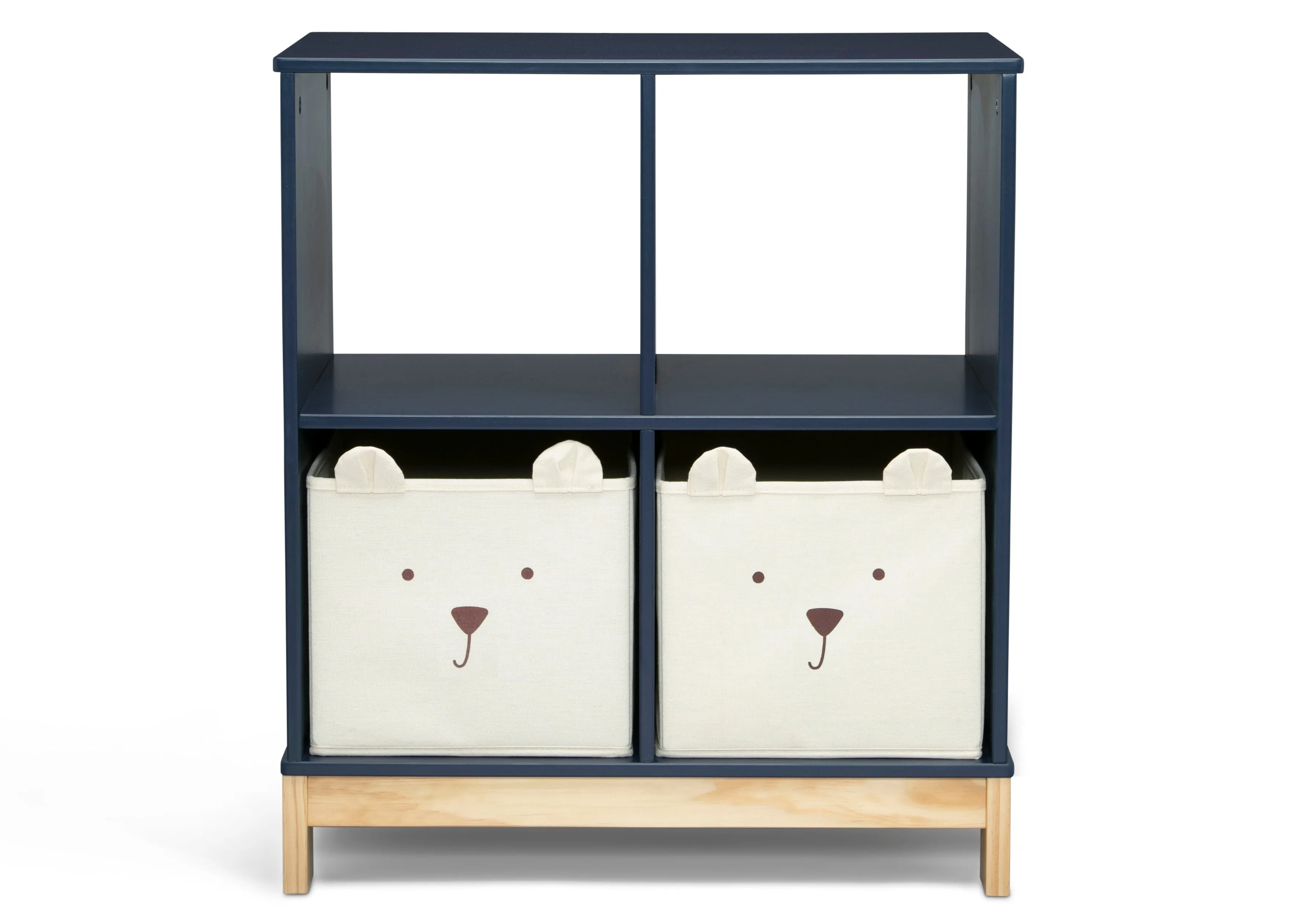 Brannan Bear Bookcase with Bins Babykids_Delta Children_Toy Storage & Bookshelves