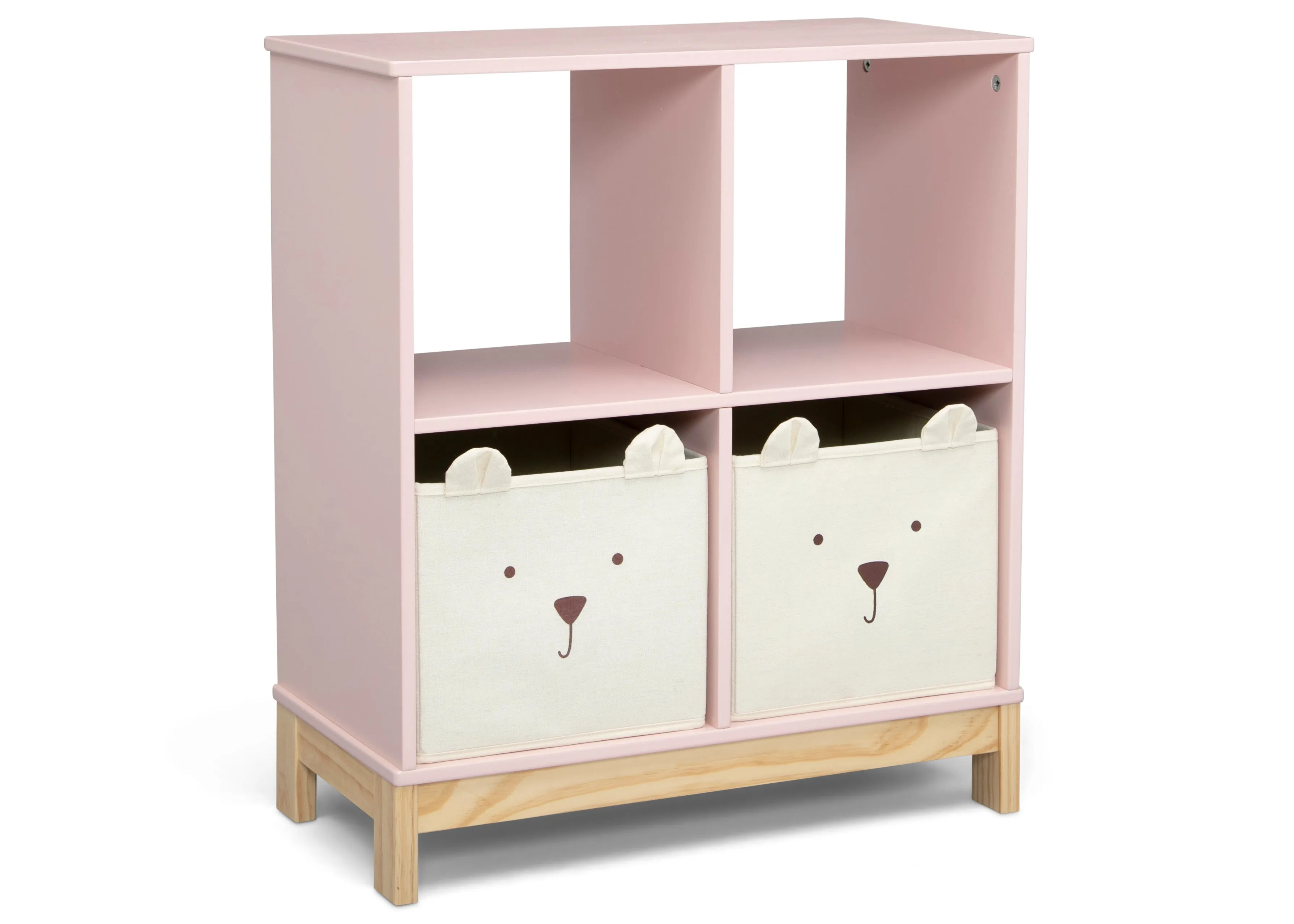 Brannan Bear Bookcase with Bins Babykids_Delta Children_Toy Storage & Bookshelves