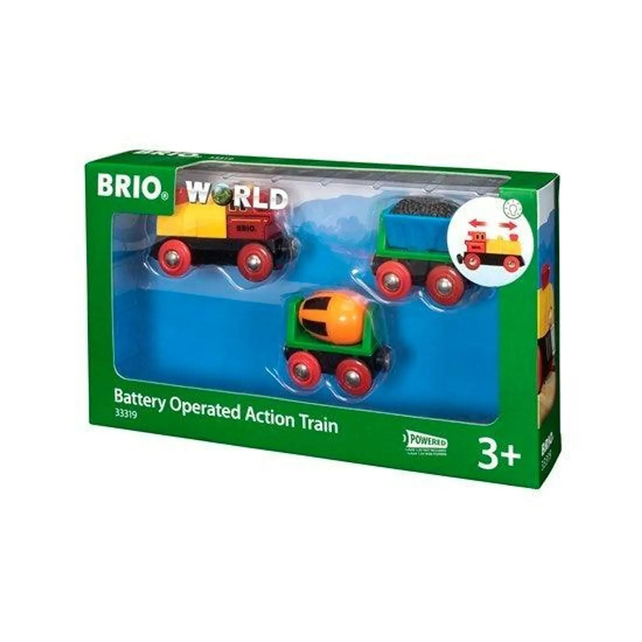 Brio Toys Battery Operated Action Train