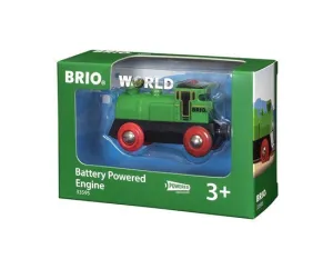 Brio Toys Battery Powered Engine - Green 33595