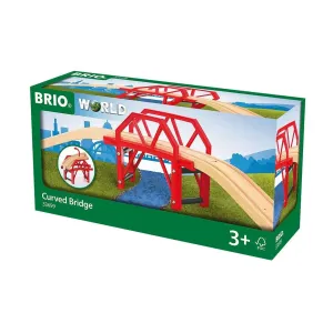Brio Toys Bridge - Curved Bridge 4 pieces