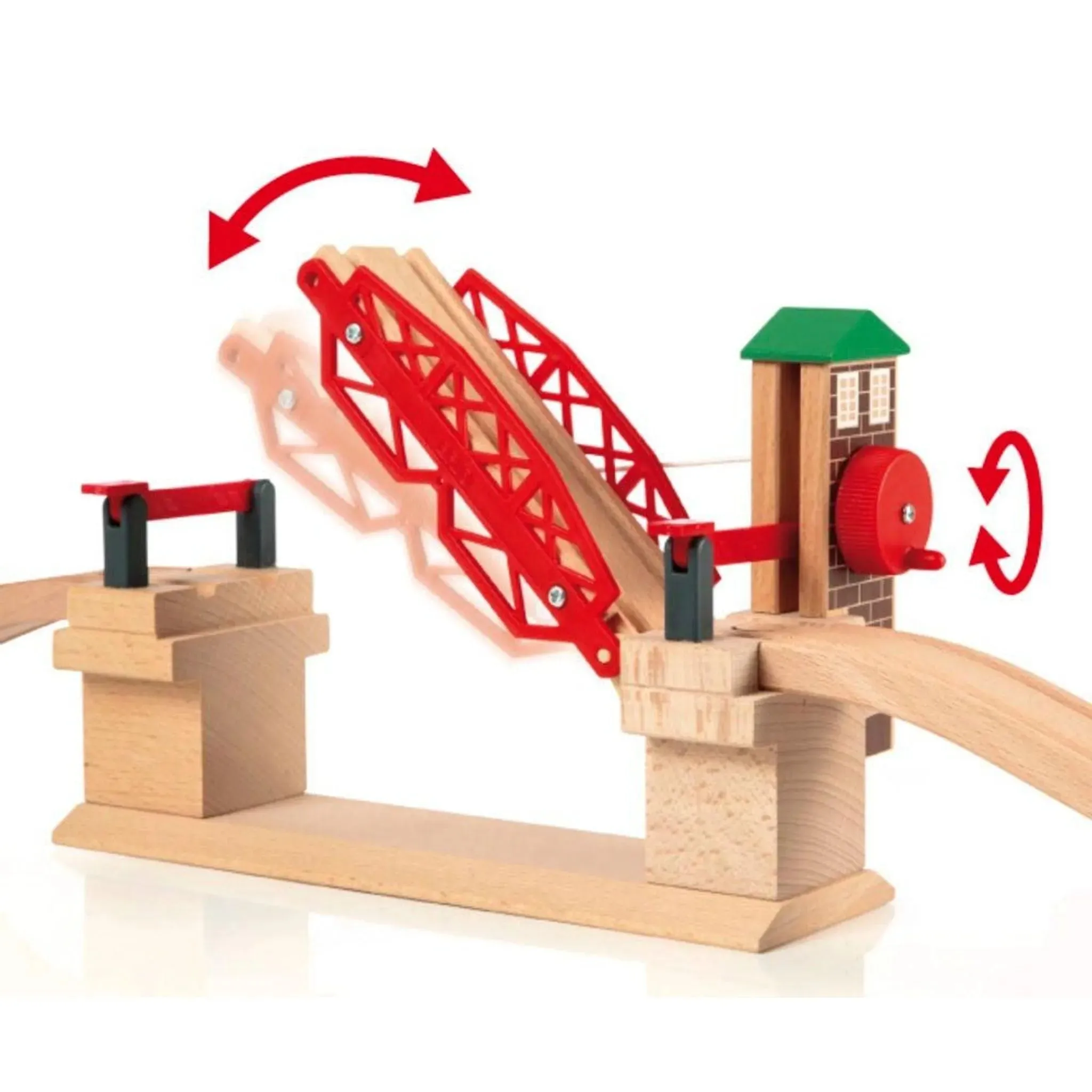 Brio Toys Bridge - Lifting Bridge 3 pieces