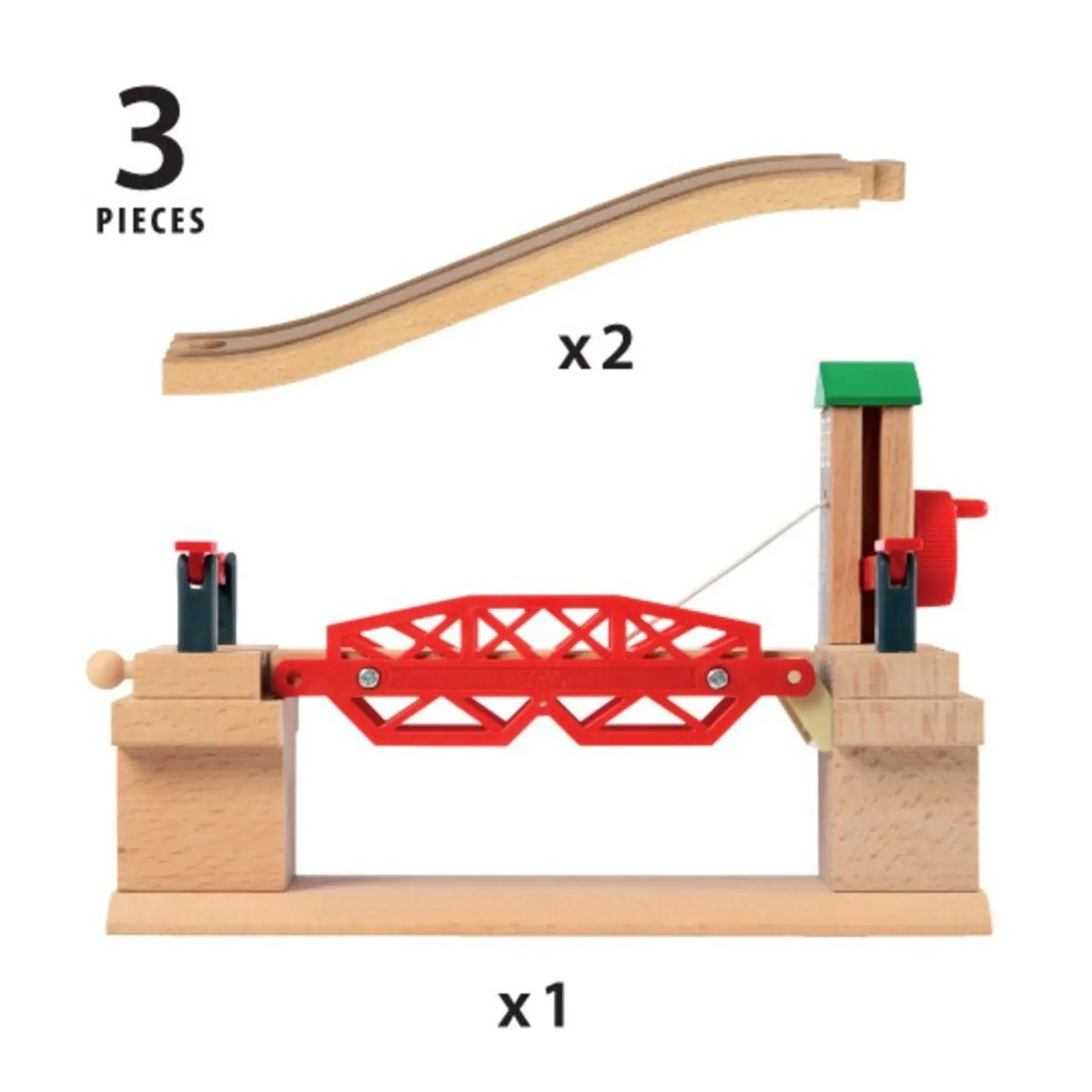 Brio Toys Bridge - Lifting Bridge 3 pieces