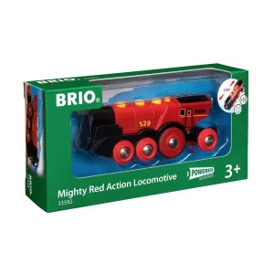 Brio Toys BRIO BO - Mighty Red Action Locomotive