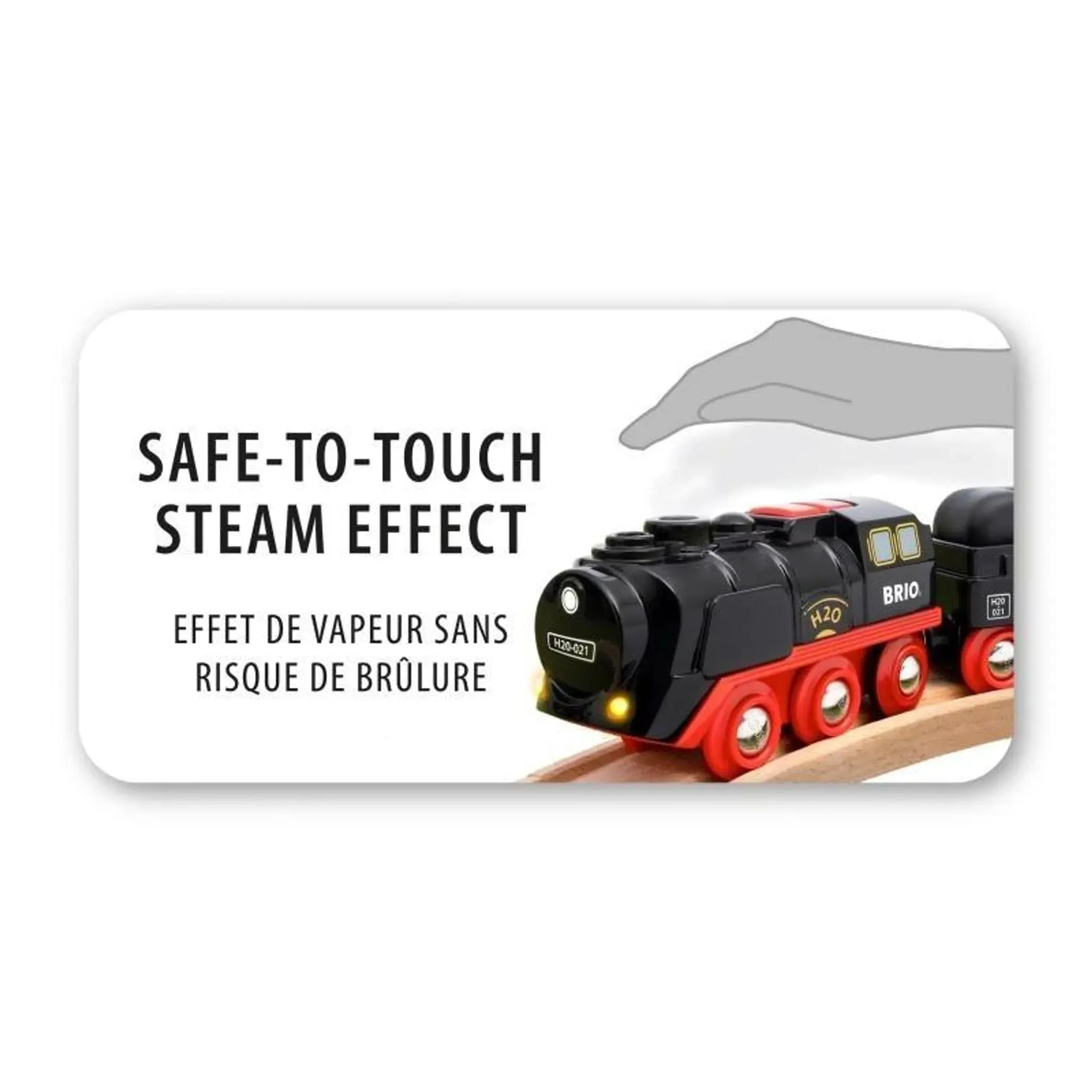 Brio Toys BRIO BO - Steaming Train 3 pieces