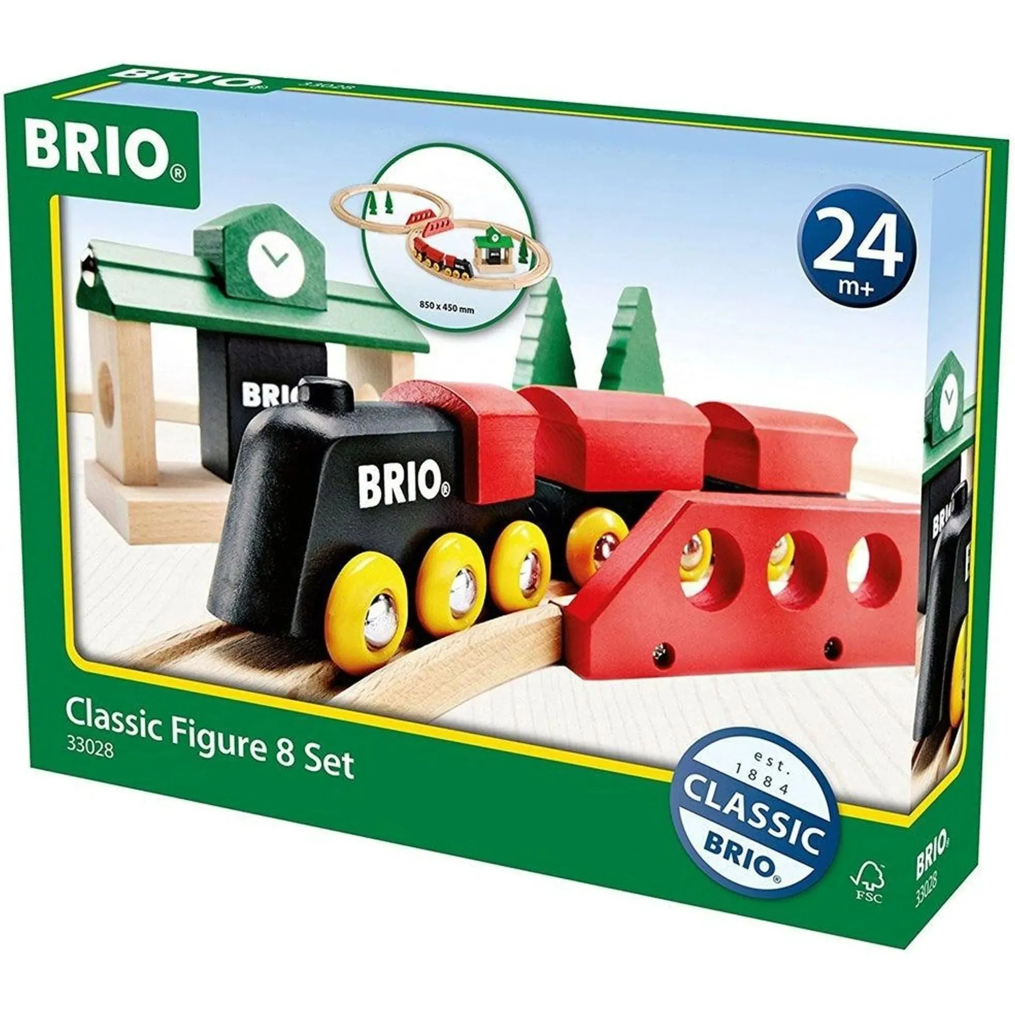 Brio Toys BRIO Classic - Classic Figure 8 Set