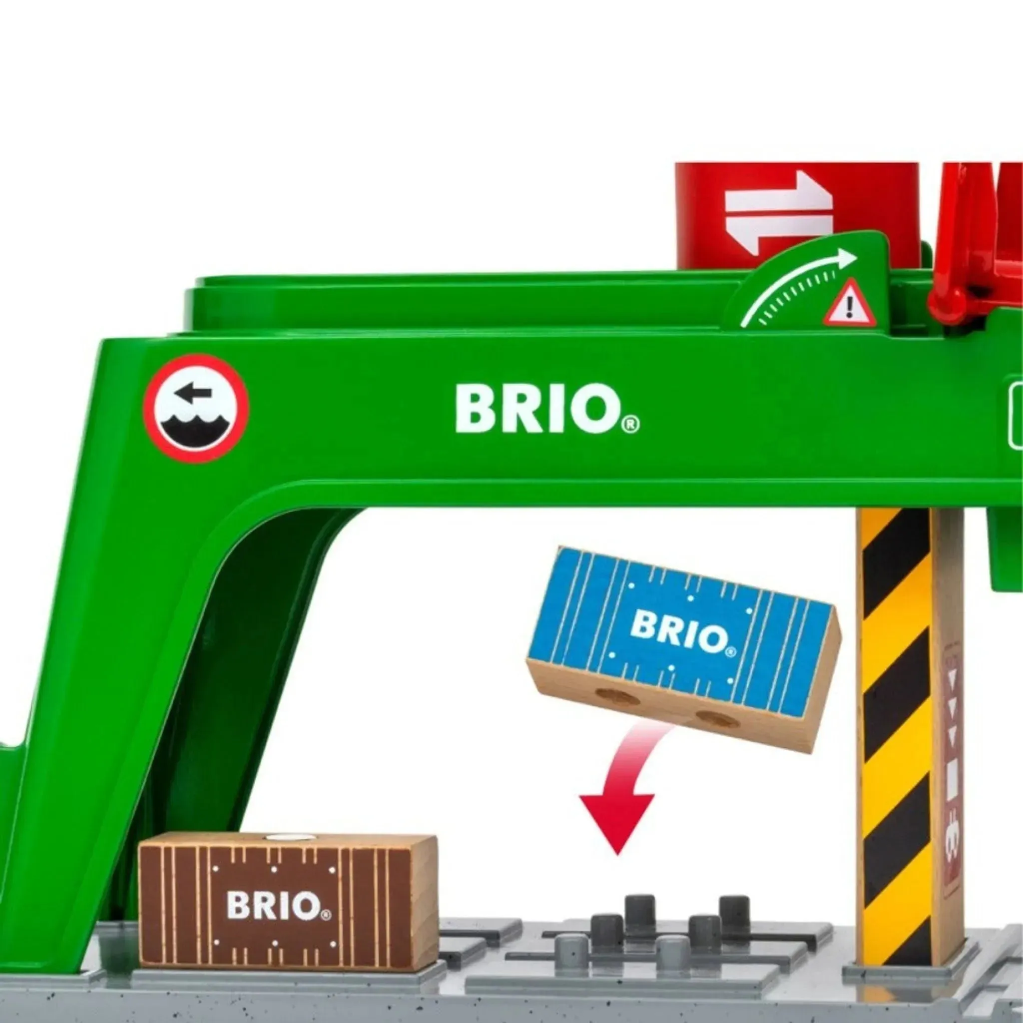 Brio Toys BRIO Crane - Container Crane 6 pieces