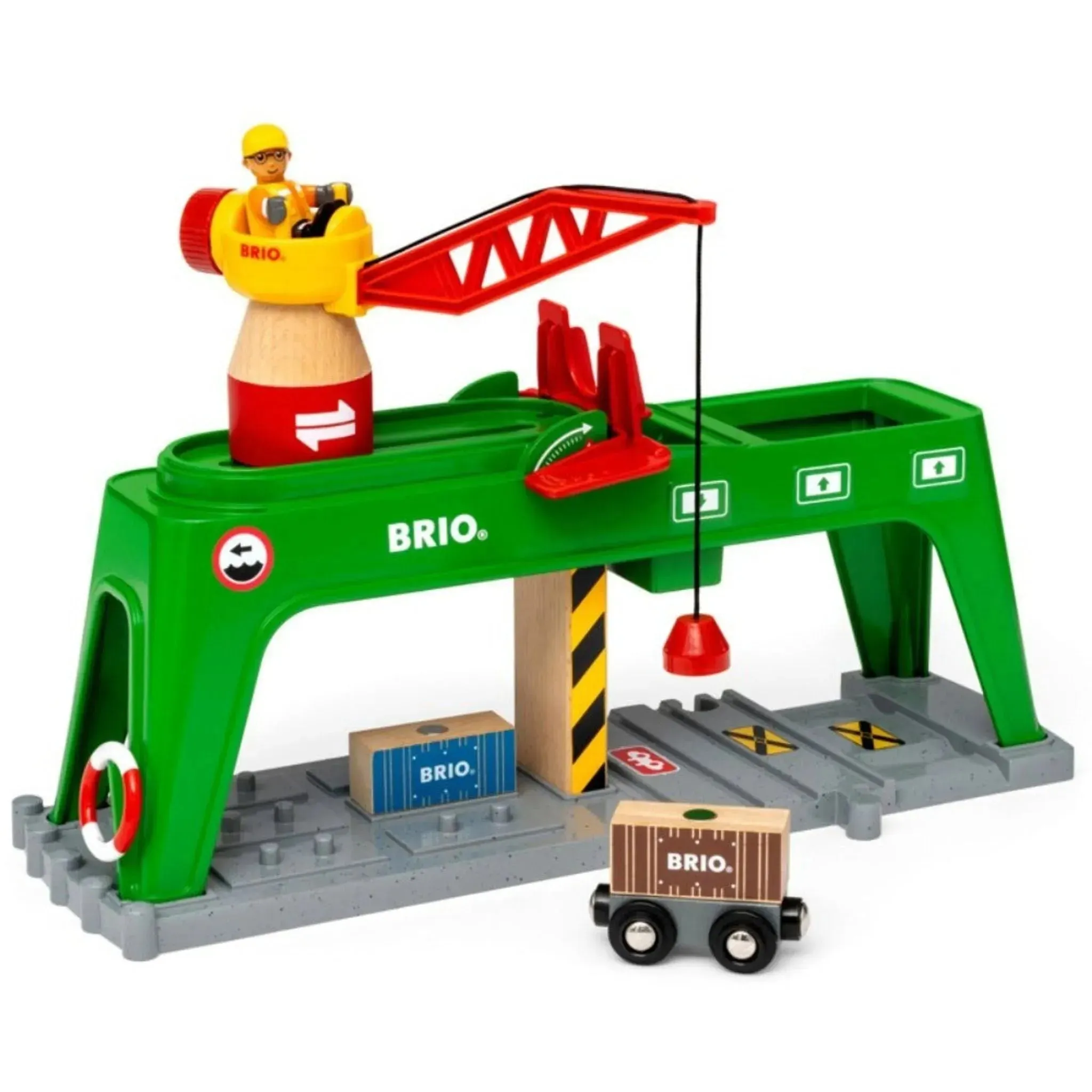 Brio Toys BRIO Crane - Container Crane 6 pieces