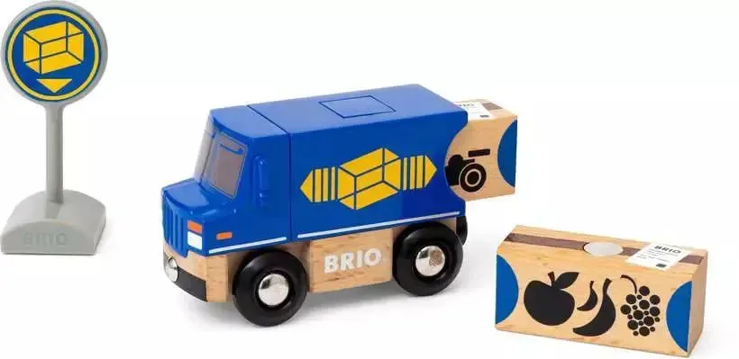 Brio Toys BRIO - Delivery Truck 4 pieces