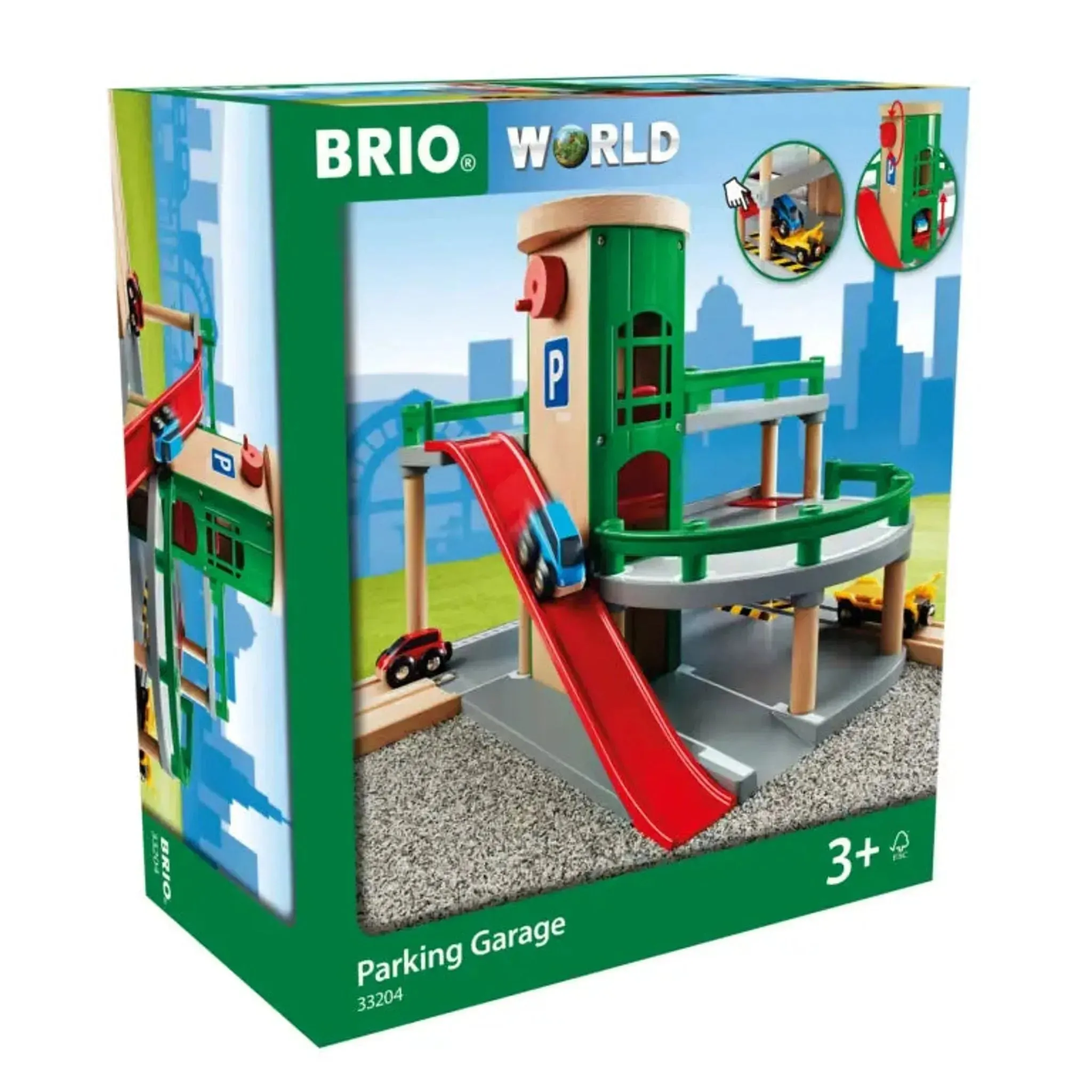 Brio Toys BRIO Destination - Parking Garage 7 pieces