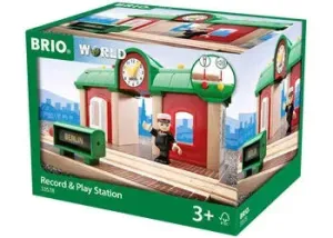 Brio Toys BRIO Destination - Record & Play Station 3 pcs