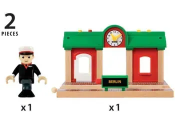 Brio Toys BRIO Destination - Record & Play Station 3 pcs