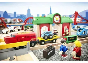 Brio Toys BRIO Destination - Record & Play Station 3 pcs