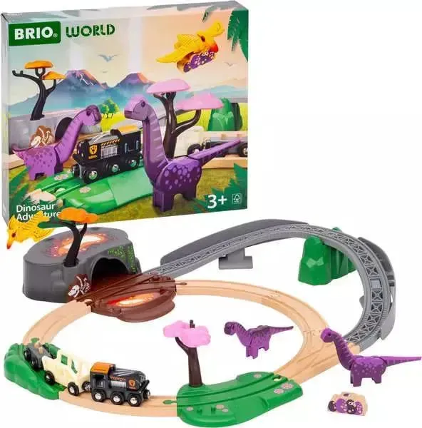 Brio Toys BRIO - Dinosaur Adventure Set 21 pieces