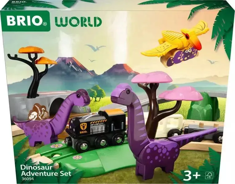 Brio Toys BRIO - Dinosaur Adventure Set 21 pieces
