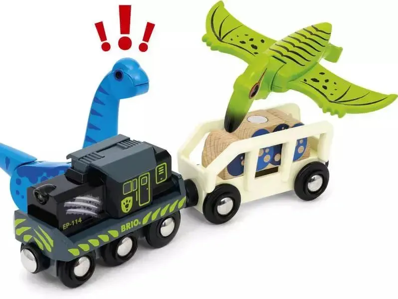 Brio Toys Brio - Dinosaur Battery Train 5 pieces