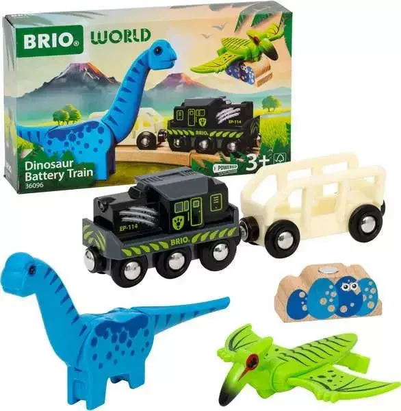 Brio Toys Brio - Dinosaur Battery Train 5 pieces