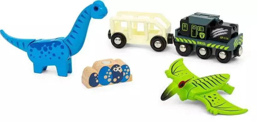 Brio Toys Brio - Dinosaur Battery Train 5 pieces