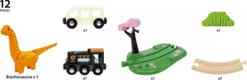 Brio Toys Brio - Dinosaur Circle Set 12 pieces
