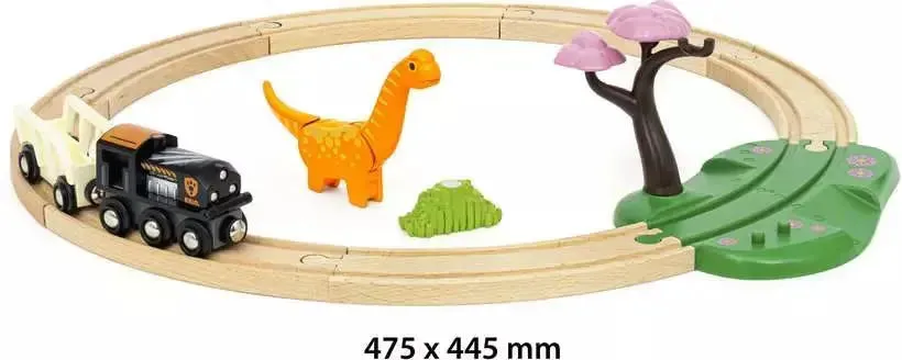 Brio Toys Brio - Dinosaur Circle Set 12 pieces