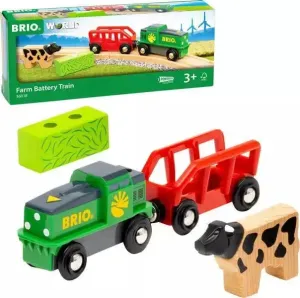 Brio Toys Brio - Farm Battery Train 4 pieces
