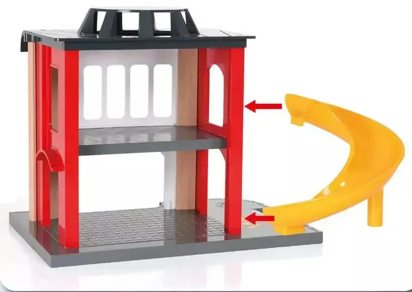 Brio Toys BRIO - Fire Station 12 pieces