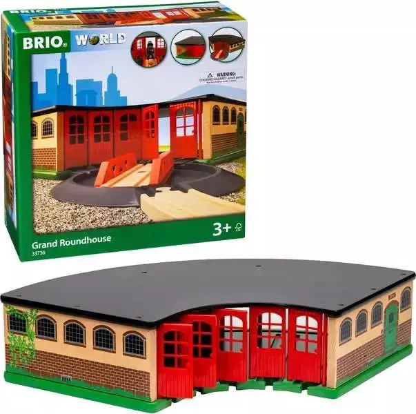 Brio Toys BRIO - Grand Roundhouse 3 pieces