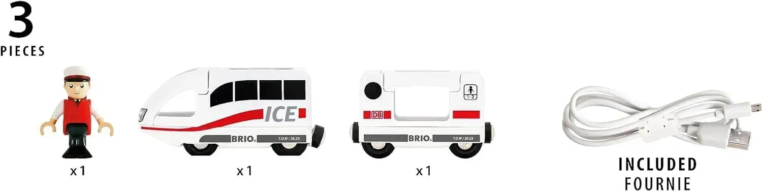 Brio Toys BRIO - ICE Rechargeable Train 3 pieces