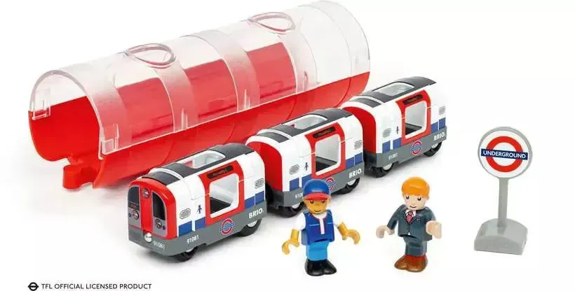 Brio Toys BRIO - London Underground Train 7 pieces