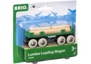 Brio Toys BRIO - Lumber Loading Wagon 4 pieces