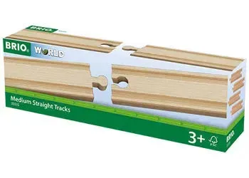 Brio Toys Brio - Medium Straight Tracks