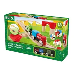 Brio Toys BRIO My First Battery Operated Railway Train Set 25 pieces