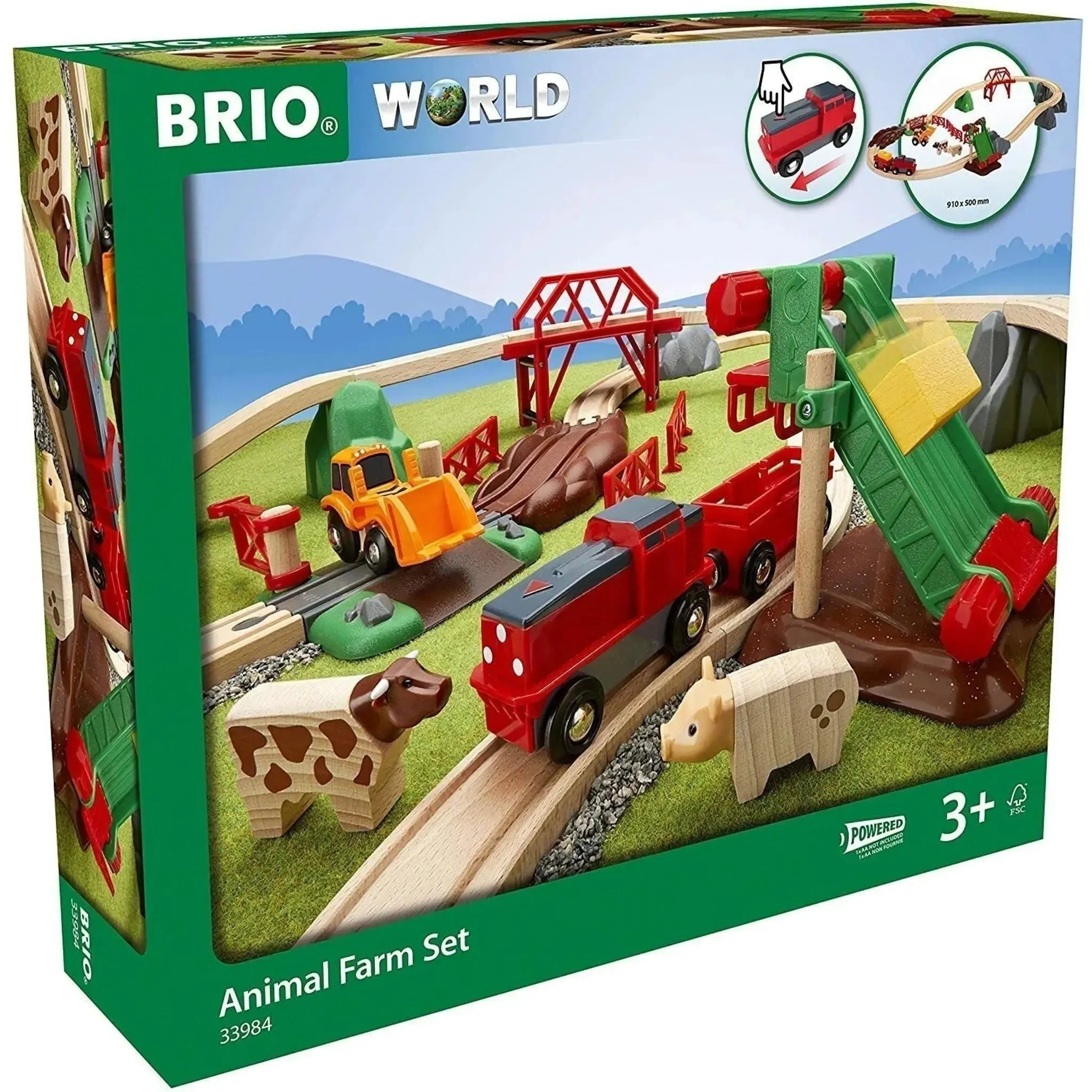 Brio Toys BRIO Set - Animal Farm Set 30 pieces