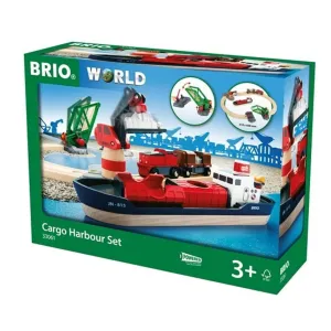Brio Toys BRIO Set - Cargo Harbour Set 16 pieces