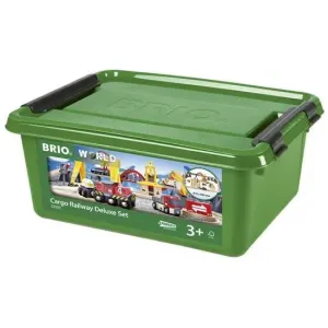 Brio Toys BRIO Set - Cargo Railway Deluxe Set 54 pieces
