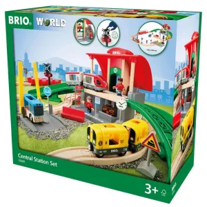 Brio Toys BRIO Set - Central Station Set 37 pieces