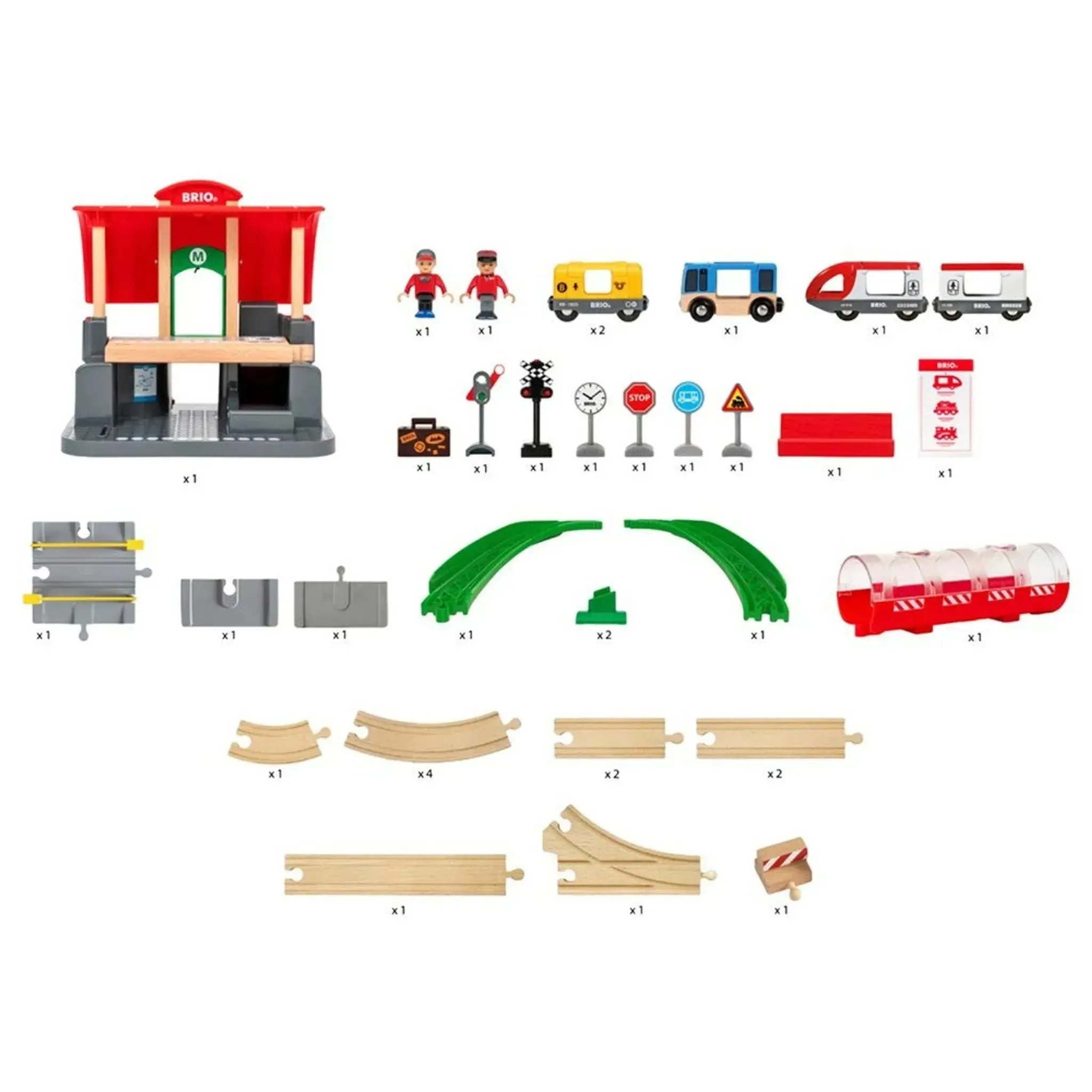 Brio Toys BRIO Set - Central Station Set 37 pieces