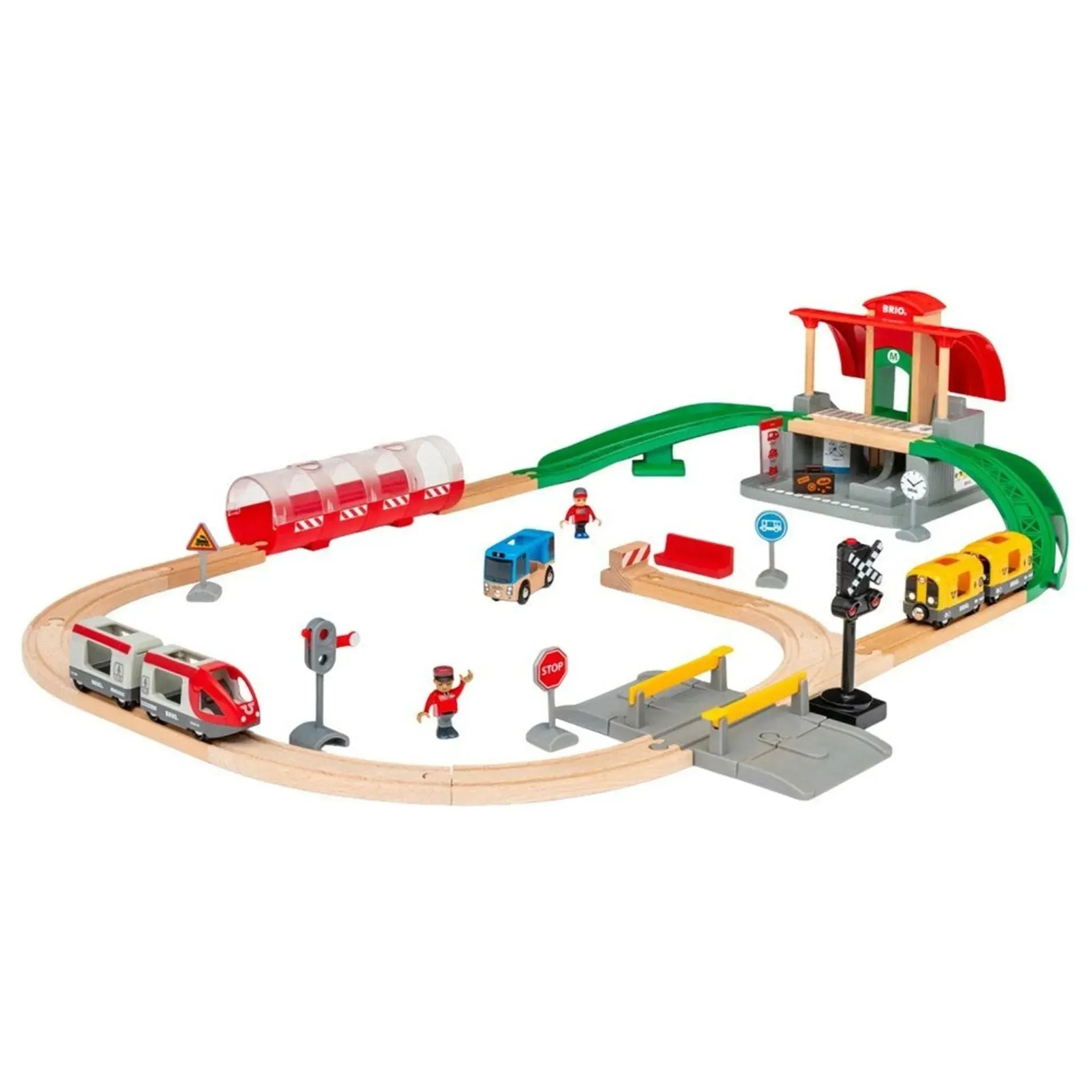 Brio Toys BRIO Set - Central Station Set 37 pieces