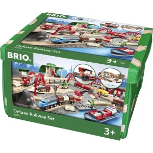 Brio Toys BRIO Set - Deluxe Railway Set 87 pieces