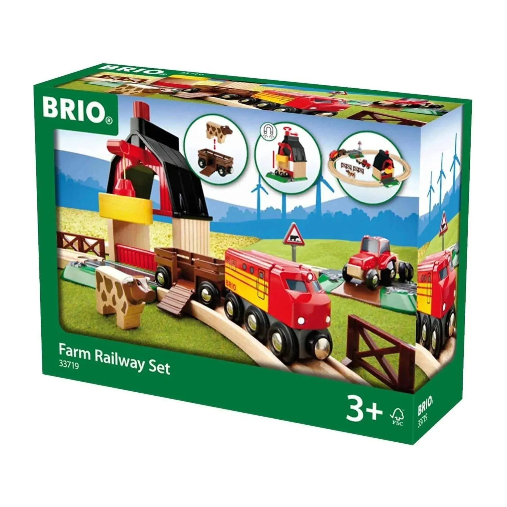 Brio Toys BRIO Set - Farm Railway Set 20 pieces