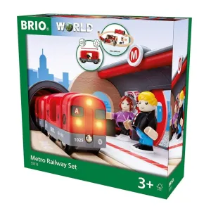 Brio Toys BRIO Set - Metro Railway Set 20 pieces