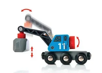 Brio Toys BRIO Set - Rail & Road Loading Set 32 pieces