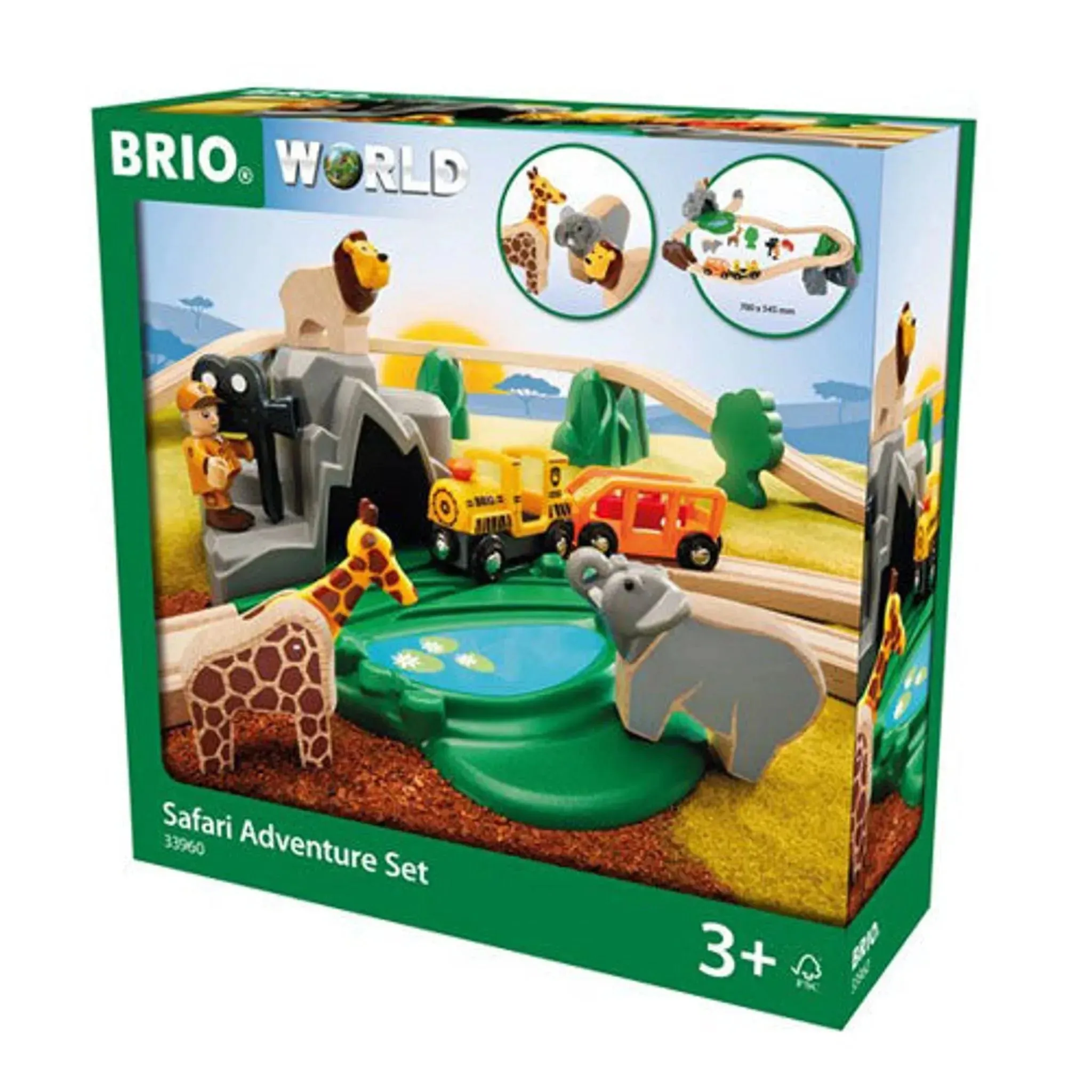Brio Toys BRIO Set - Safari Adventure Set 26 pieces