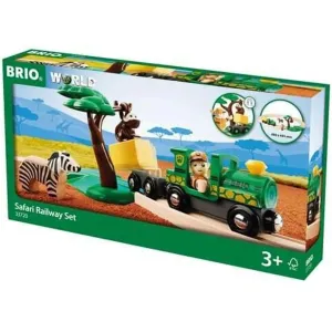 Brio Toys BRIO Set - Safari Railway Set 17 pieces