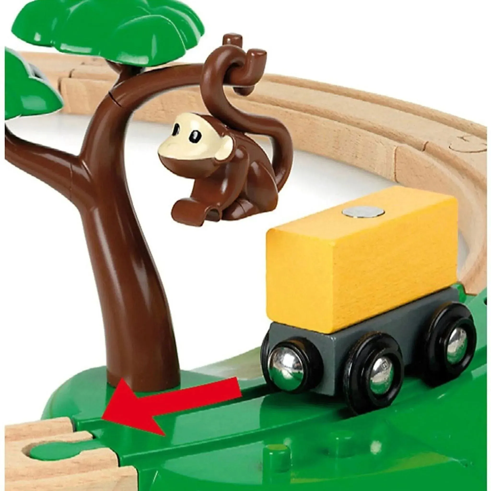 Brio Toys BRIO Set - Safari Railway Set 17 pieces