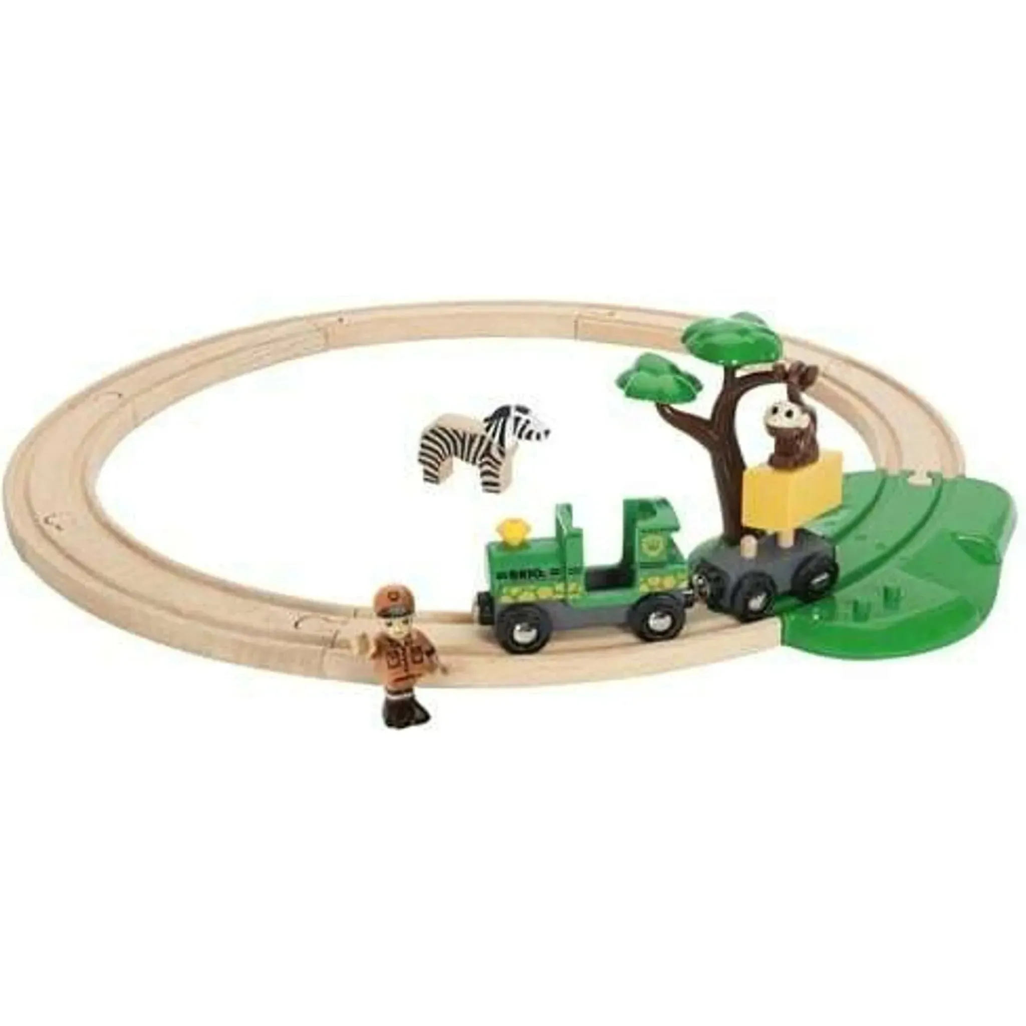 Brio Toys BRIO Set - Safari Railway Set 17 pieces