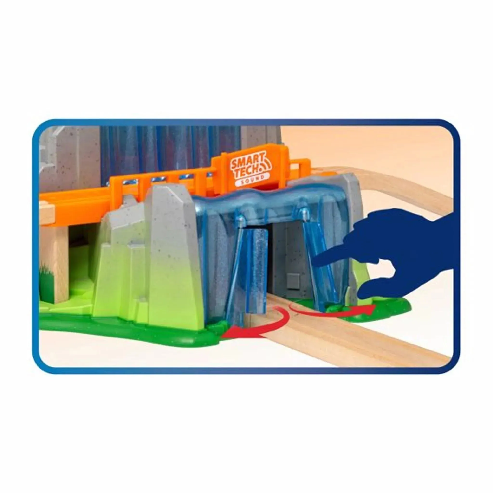 Brio Toys BRIO Smart Tech Sound - Waterfall Tunnel 4 pcs