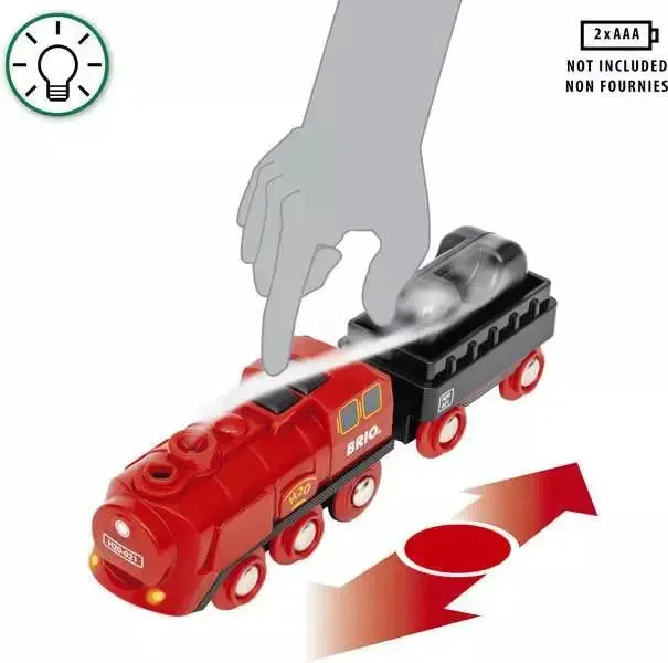 Brio Toys BRIO - Steaming Train Set 24 pieces